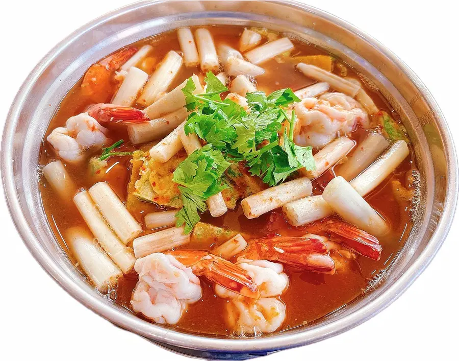 เมนูแนะนำ แกงส้มไหลบัวชะอมกุ้ง